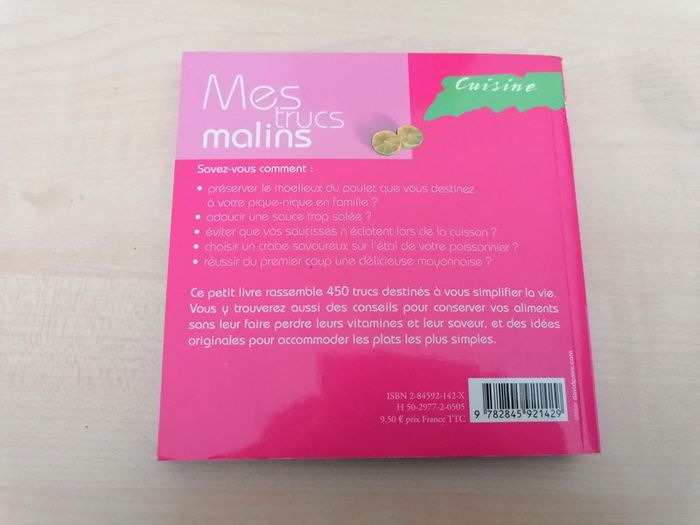Livre Mes trucs malins conservation cuisine - photo numéro 2