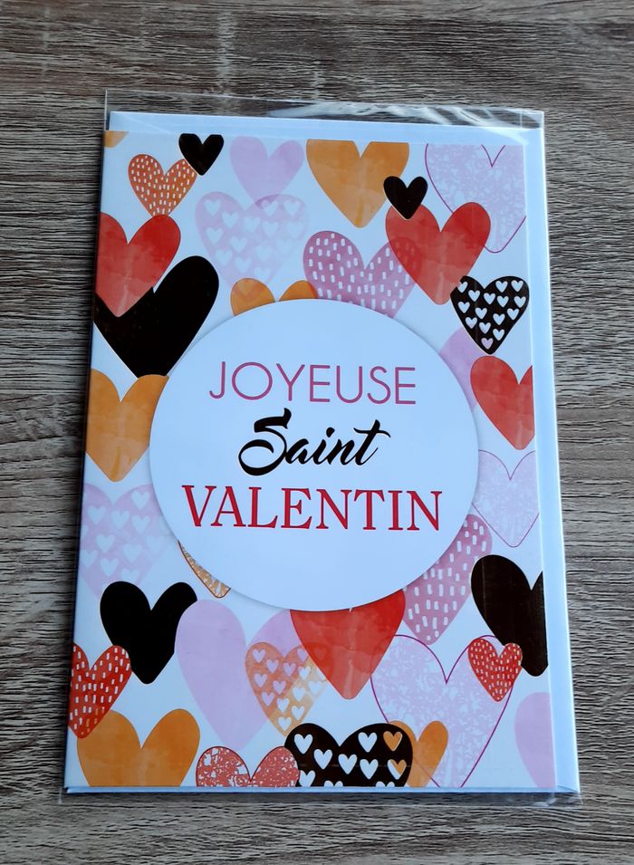 Carte Saint Valentin, neuve sous blister - photo numéro 9