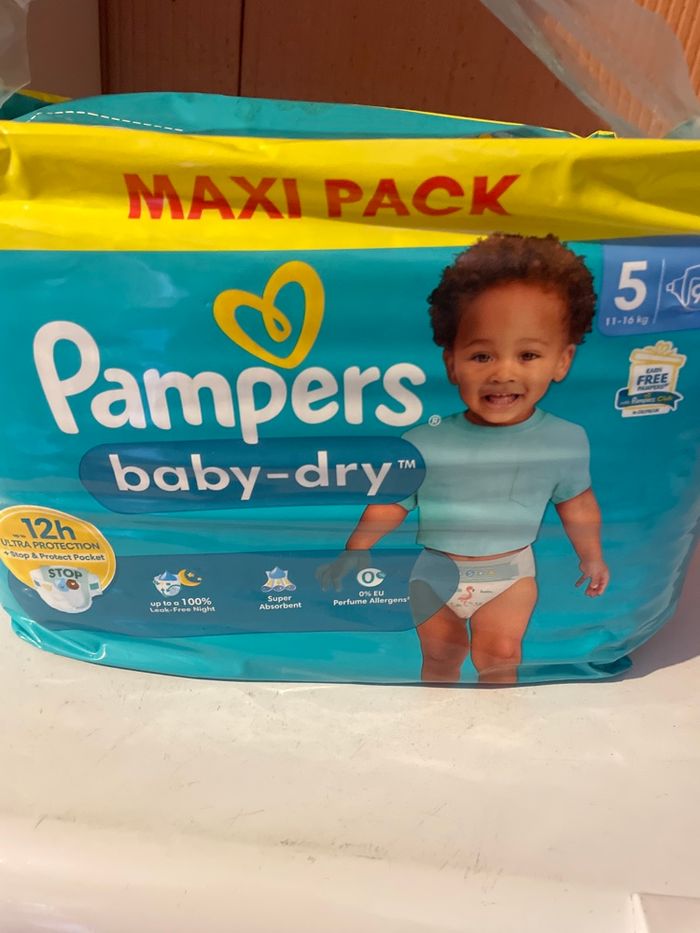 Pampers baby dry - photo numéro 2