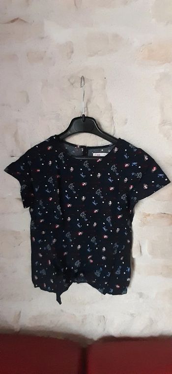 Tee-shirt manches courte 12 sans motif mer