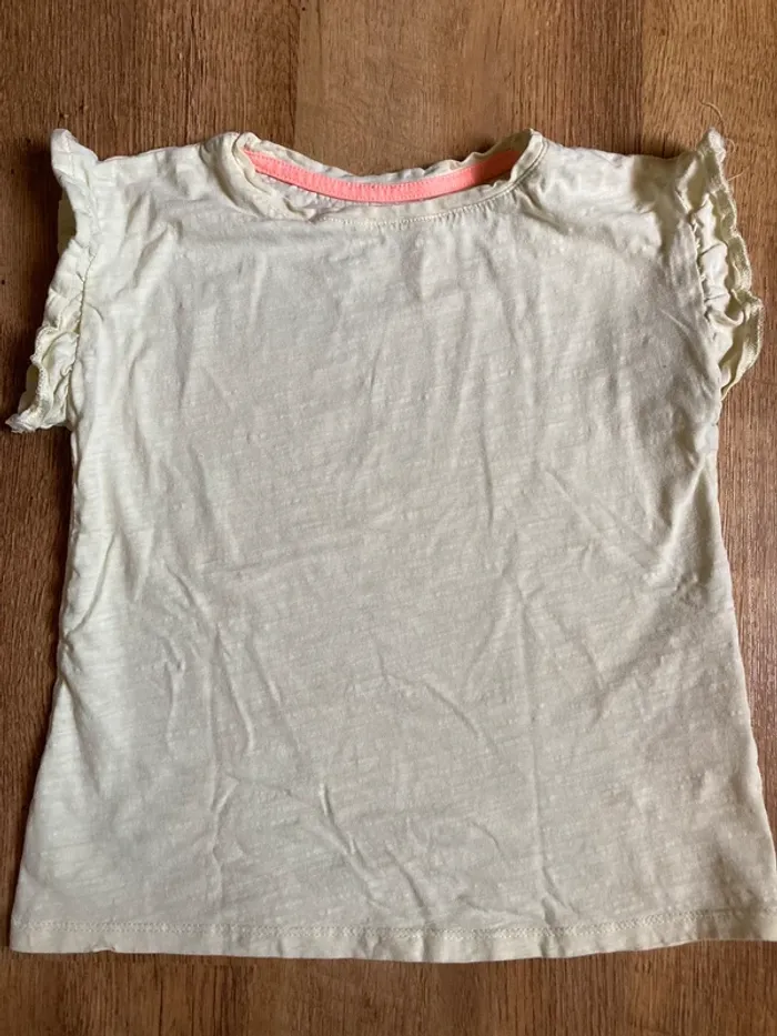 Tshirt jaune pale