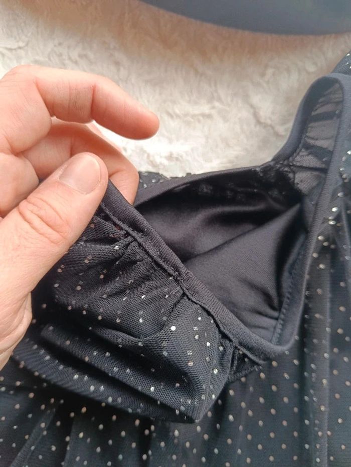 Robe de fête anniversaire mariage Noël avec paillettes Fille 3/4 ans Zeeman - photo numéro 4