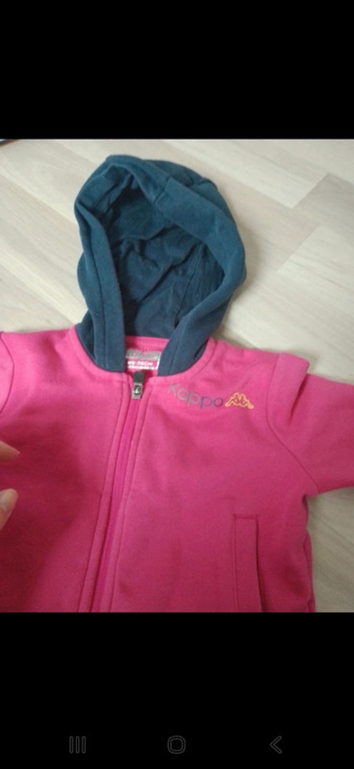 Jogging kappa rose taille 3 ans - photo numéro 6