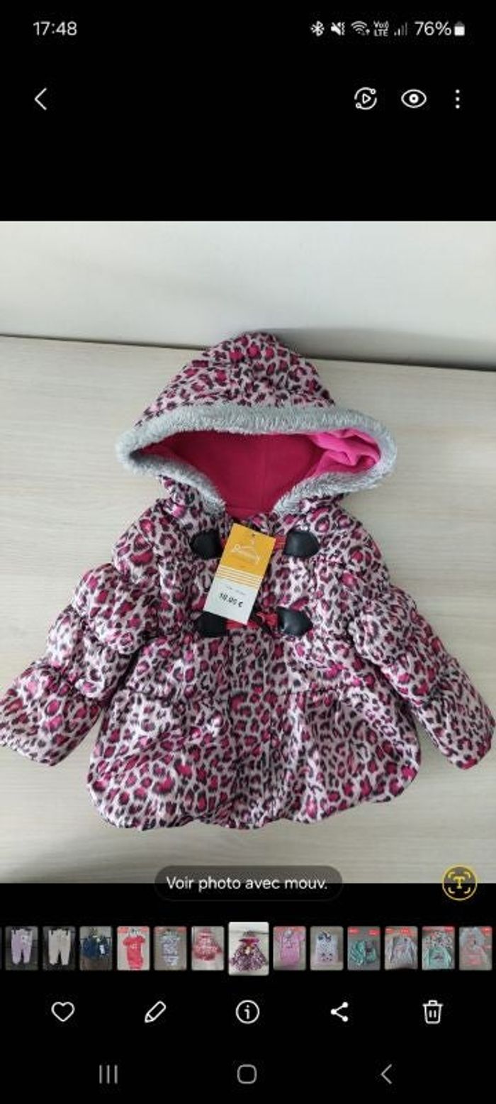 Blouson fille 18mois