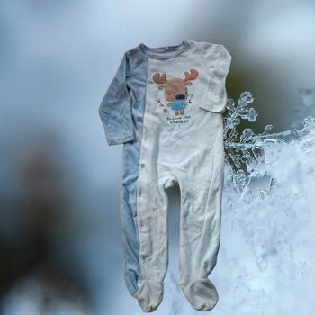 Pyjama hiver ouverture devant 🩵