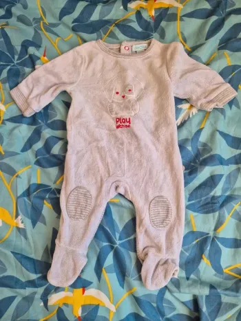 Pyjama 1 mois - 54 cm Okaïbi Fabriqué en France