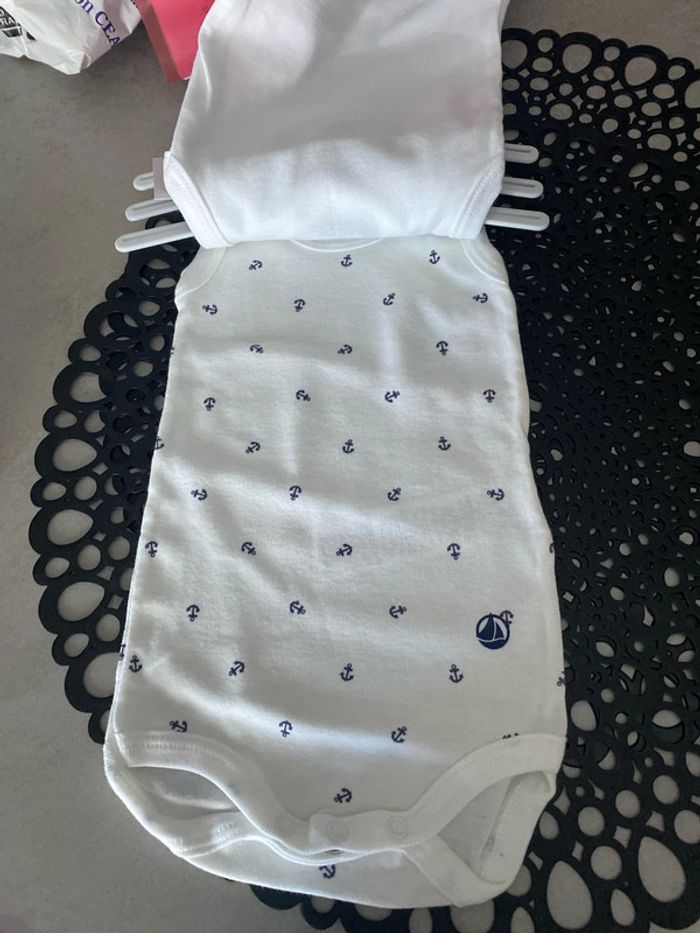 Lot de 6 bodies garcon  3 mois petit bateau - photo numéro 7