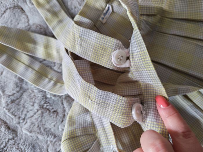 Jupe à bretelle à carreaux pour fille La Redoute - photo numéro 3