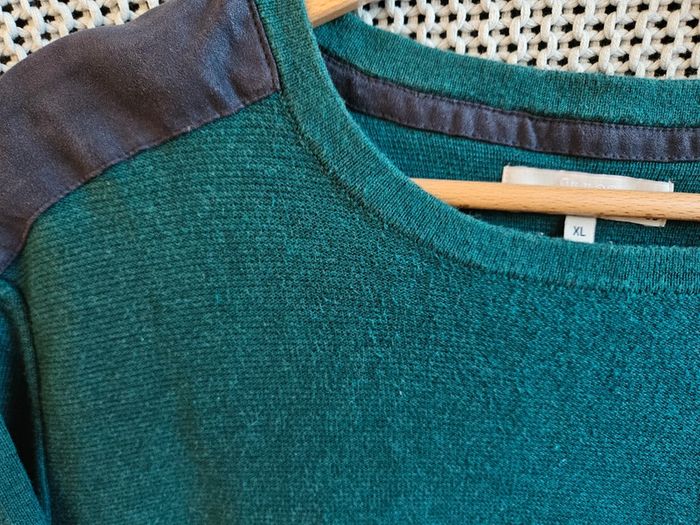 Pull vert émeraude - photo numéro 3