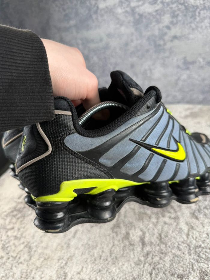 Nike Shox TL ThunderStorm - Black & Grey & Yellow - photo numéro 14