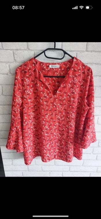 Blouse manches 3/4 Vintage Love taille 1