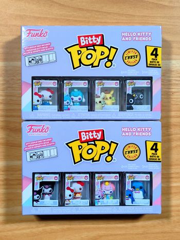 Lot de 2 Boîtes Bitty Pop! - Hello Kitty and Friends (2 Figurines CHASE)