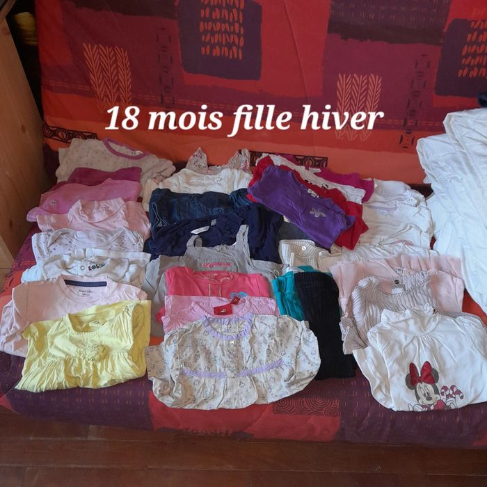 Lot 18 mois fille hiver