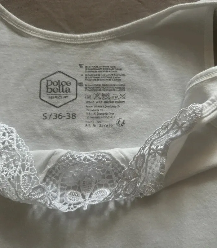 Débardeur femme blanc - photo numéro 4