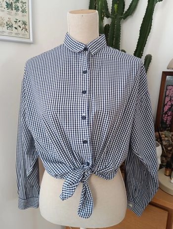 Chemise Vichy coton Vintage