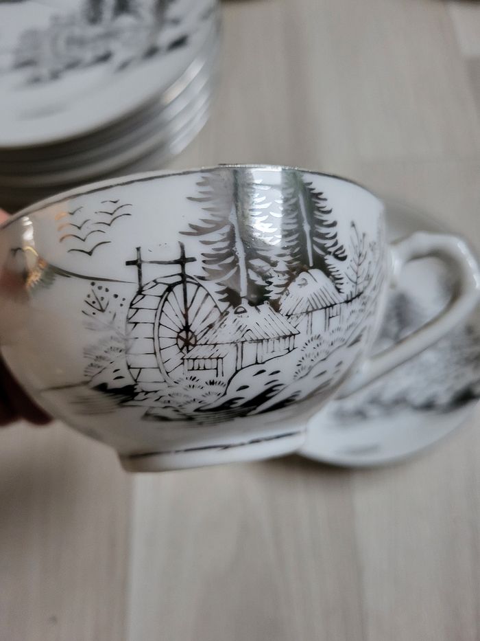 Service à thé et à dessert japonaises - photo numéro 6