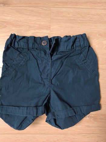 Short Bleu marine