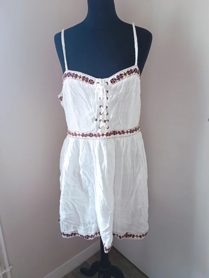 Robe fleurie superdry 42