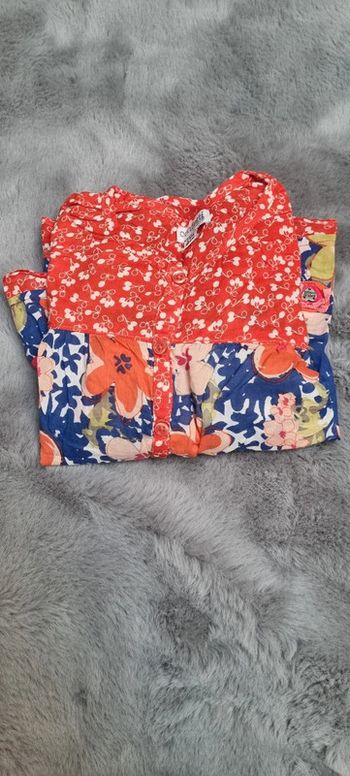 Blouse colorée