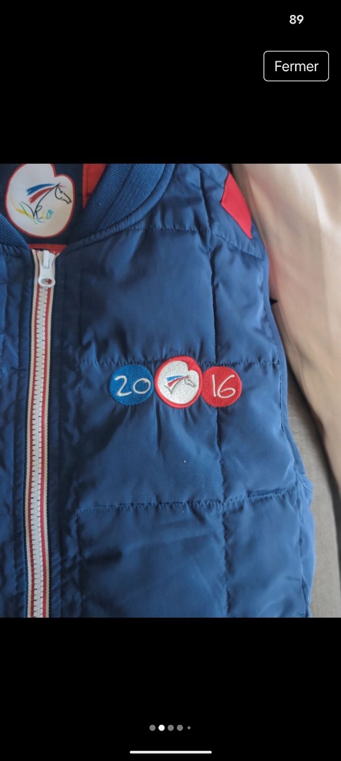 Gilet d'équitation JO rio 2016 (chef d' équipe) - photo numéro 2