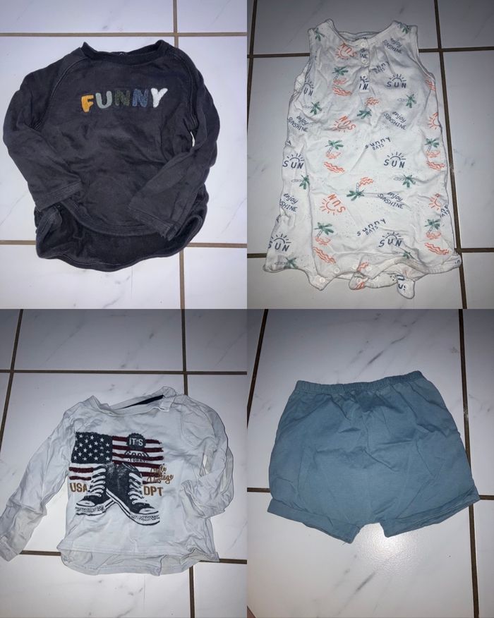 Lot 53 pièces vêtements garçon 24 mois/2 ans - photo numéro 5