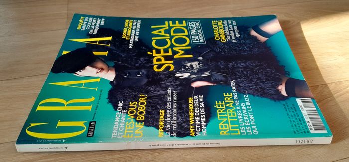 Magazine Grazia aout septembre 2011 spécial Mode - photo numéro 2