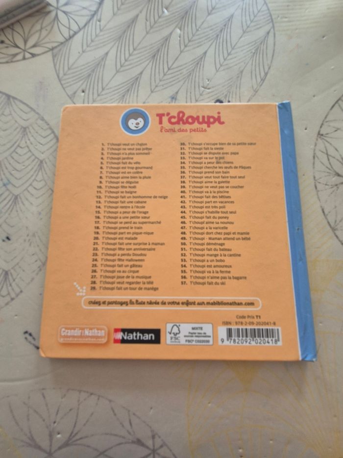 Livre "Tchoupi rentre à l'école " - photo numéro 2