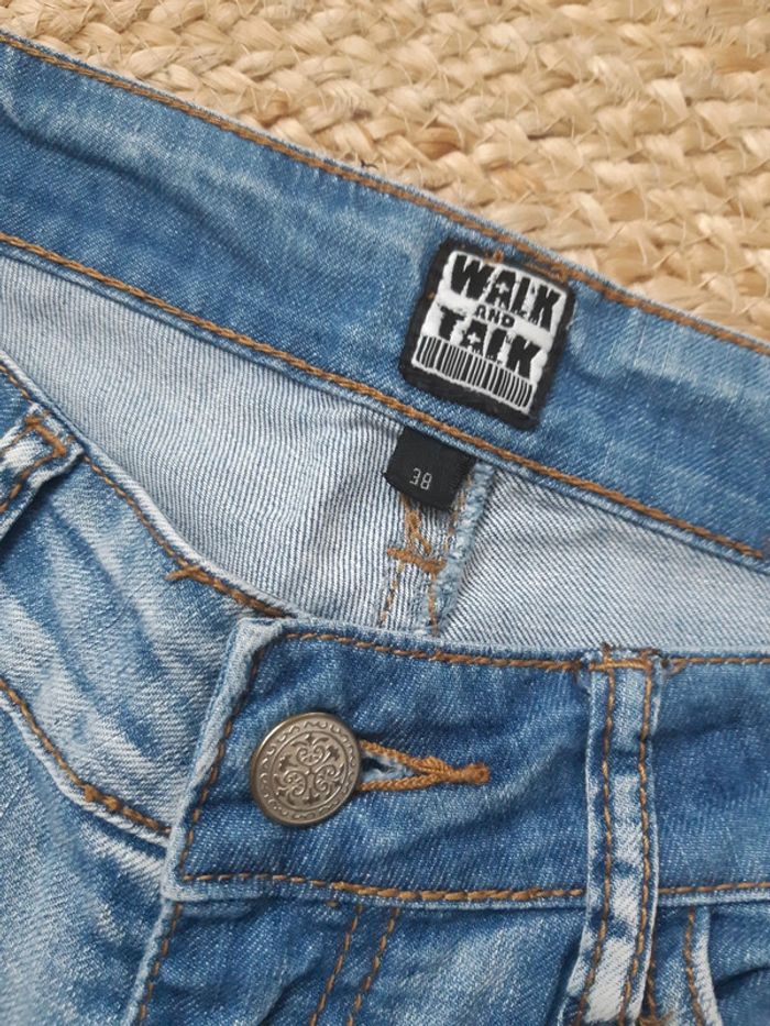 Short en jean Walk and Talk T38 - photo numéro 6