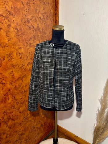 Blazer en tweed DDP - Taille M - Chic intemporel