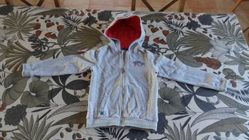 Gilet zippé fin sergent major 8 ans