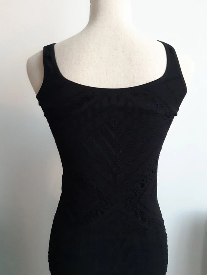 Robe noire sans manches Astrid Black Label T36 - photo numéro 4