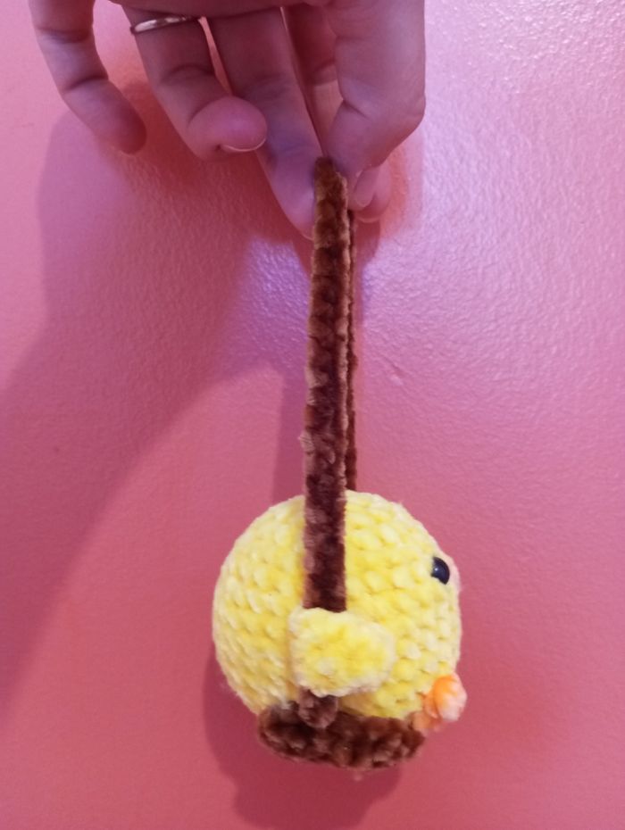 Petit poussin à suspendre au crochet - photo numéro 4