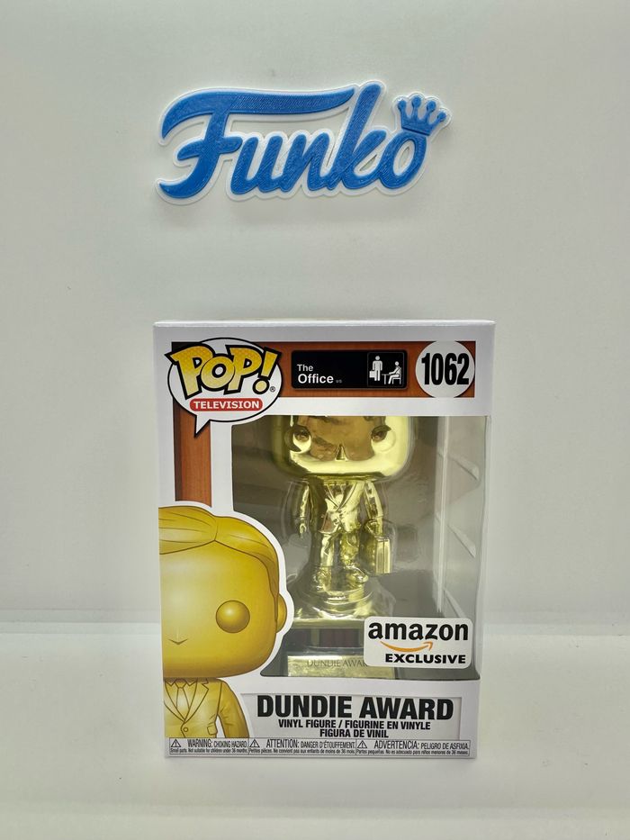 Funko Pop The Office Dundie Award 1062 Amazon Exclusive 🇺🇸