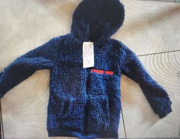 Veste polaire douce spiderman garçon taille 8 ans 