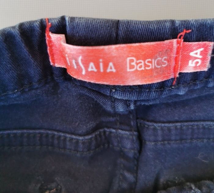 Pantalon jeans tregging 5 ans fille tissaia - photo numéro 3
