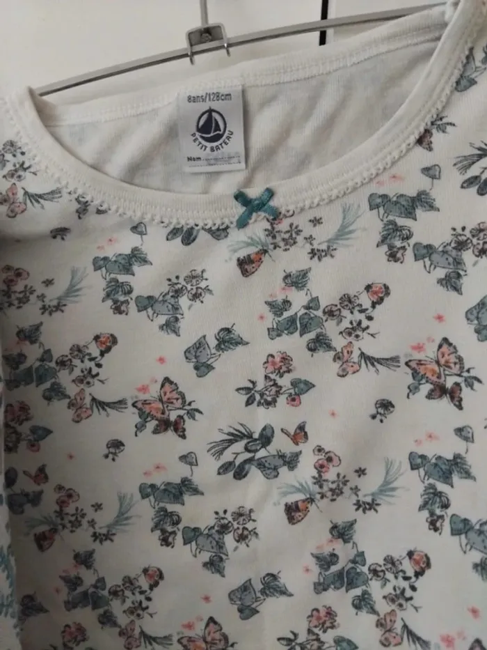 Lot de 3 pyjamas petit bateau t8ans 100%coton - photo numéro 10
