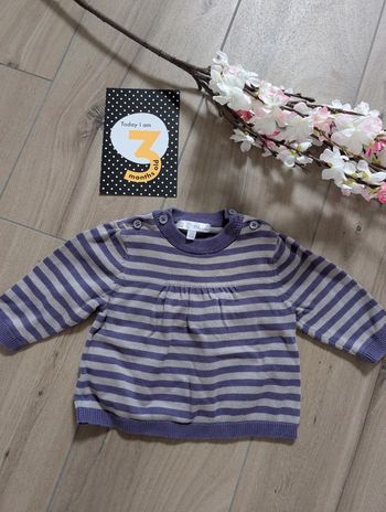 Pull kitchoun 3 mois