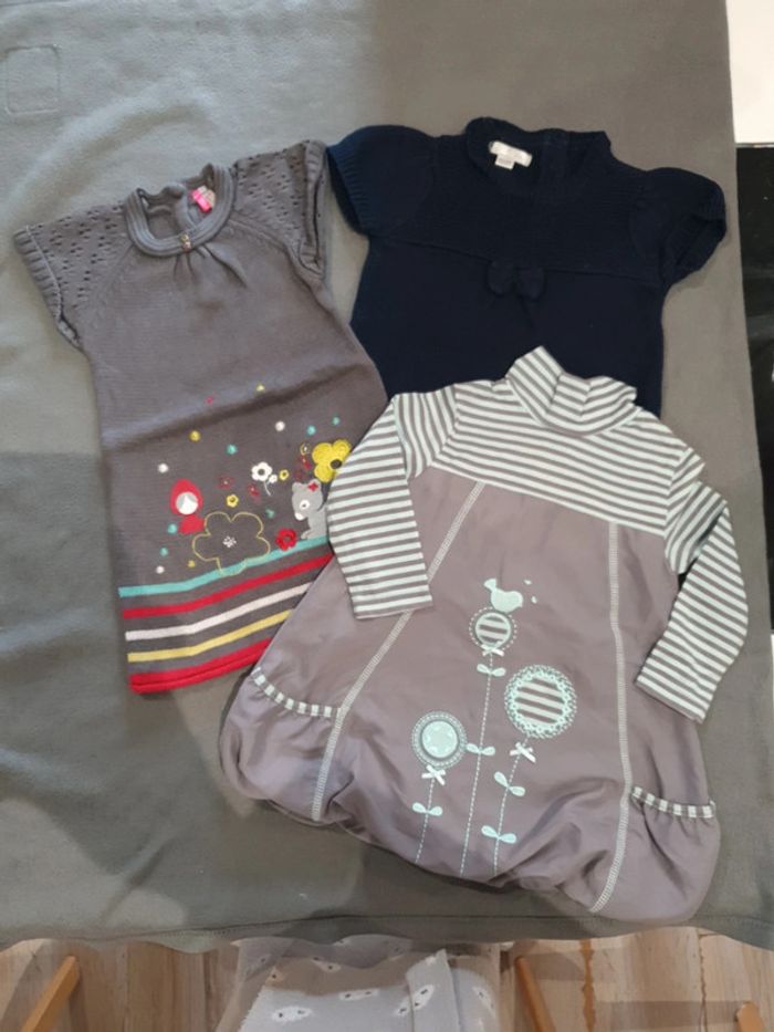 Lot de trois robes hiver