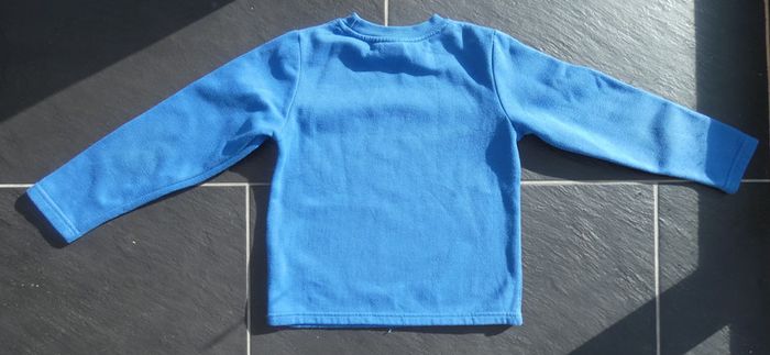 Joli sweatshirt bleu garçon 8 ans (128 cm) - photo numéro 3