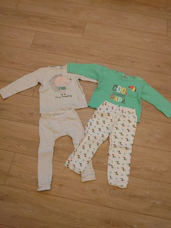 Lot 2 pyjamas manches longues