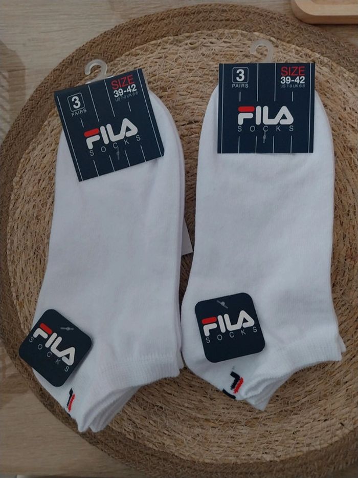 Lots chaussettes Fila Homme