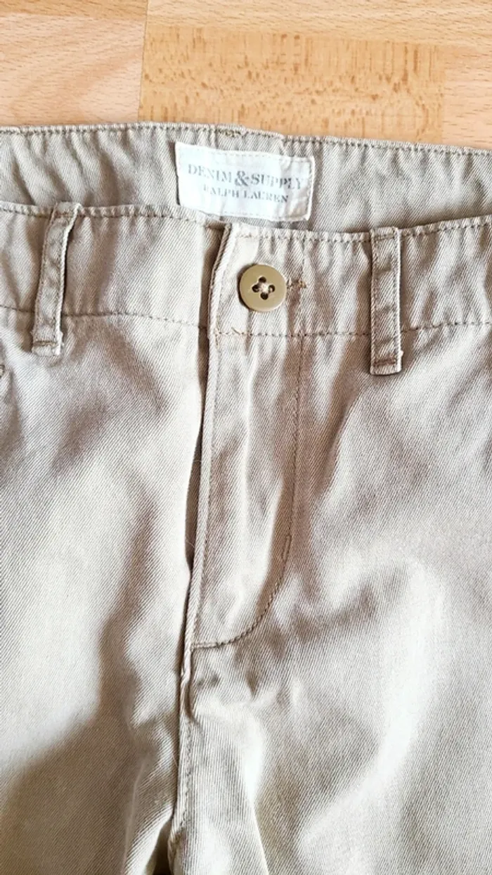 Pantalon chino beige Ralph Lauren taille 36 - photo numéro 2