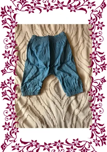 Pantalon large 6 mois