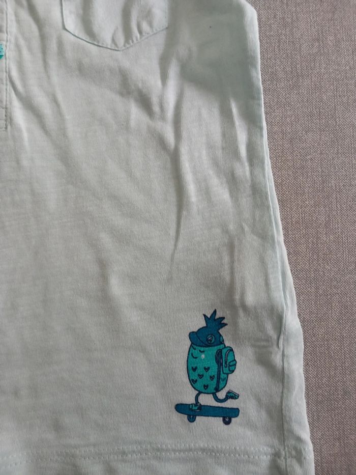 Tee-shirt manches longues 18 mois DPAM tbe - photo numéro 3