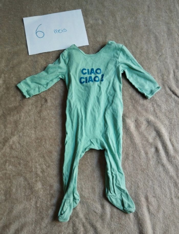 Lot pyjama 6 mois - photo numéro 4