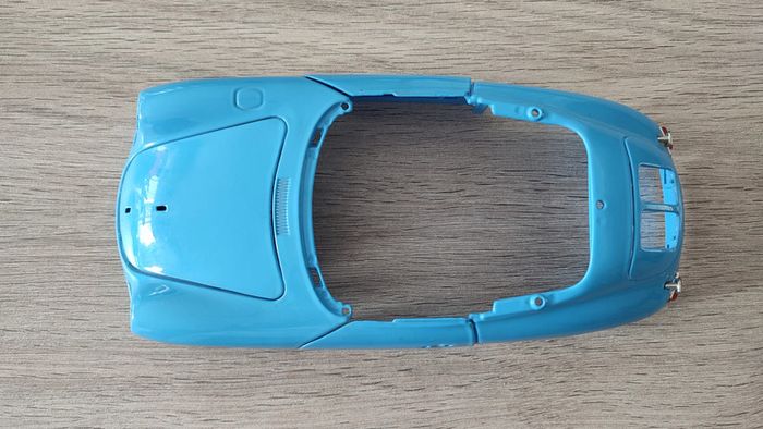 Carcasse carrosserie pièce miniature Porsche 356 B 1961 Burago BBurago 1/18 1/18e 1/18ème #B68