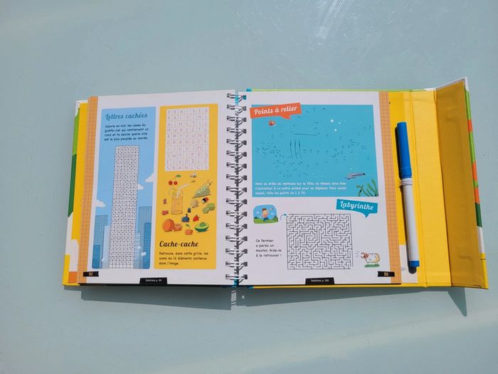 Livre avec feutre effaçable Dis Pourquoi la mer est salée ? (48) - photo numéro 15