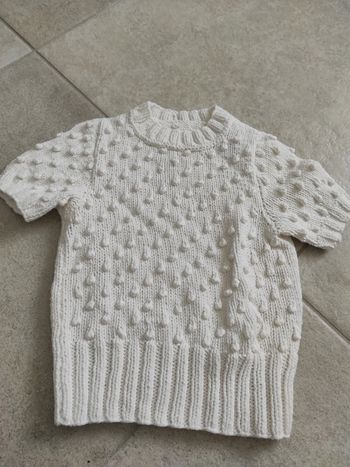 Pull manches courtes 4 ans