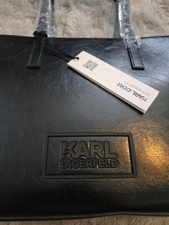 Sac cabas Karl Lagerfeld noir – Neuf avec étiquette - photo numéro 4