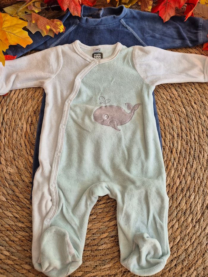 Lot de 8 grenouillères bébé garçon 3 mois - photo numéro 8